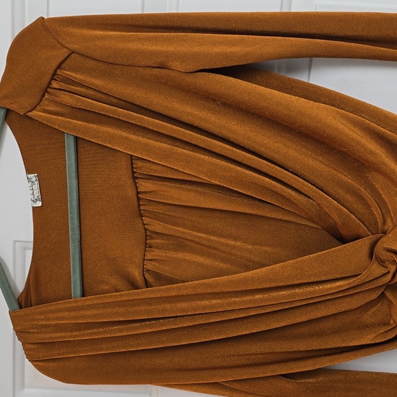 Turnt Bodysuit in Honey Ginger Free People - Picture 3 of 13